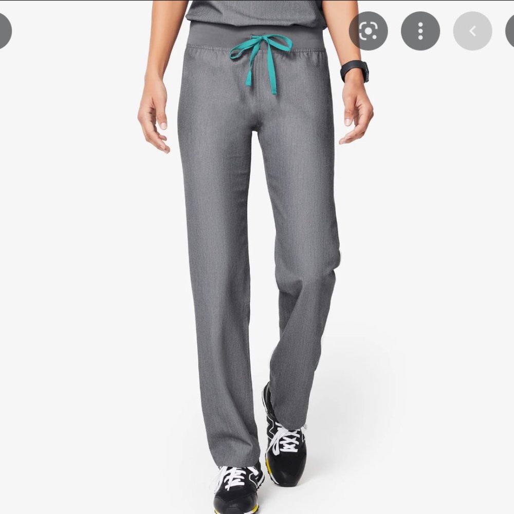 Figs Livingston Scrub Pant Graphite Grey